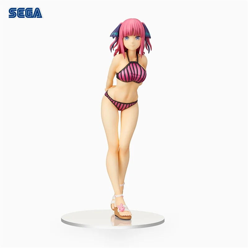 SEGA Anime Figure The Quintessential Quintuplets Nakano Nino Summer Swimsuit Finished Figure Collection Gift for Friends
SEGA Anime Figure The Quintessential Quintuplets Nakano Nino Summer Swimsuit Finished Figure Collection Gift for Friends