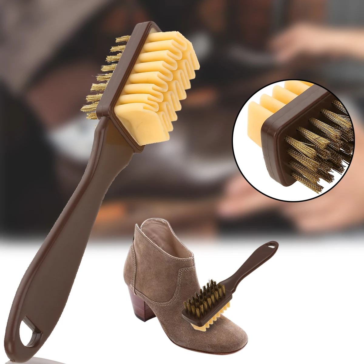 1 Pc 2-Sided Cleaning Brush Rubber Eraser Set Fit for Suede Nubuck Shoes Steel with Plastic Rubber Boot Cleaner Home Accessories
1 Pc 2-Sided Cleaning Brush Rubber Eraser Set Fit for Suede Nubuck Shoes Steel with Plastic Rubber Boot Cleaner Home Accessories