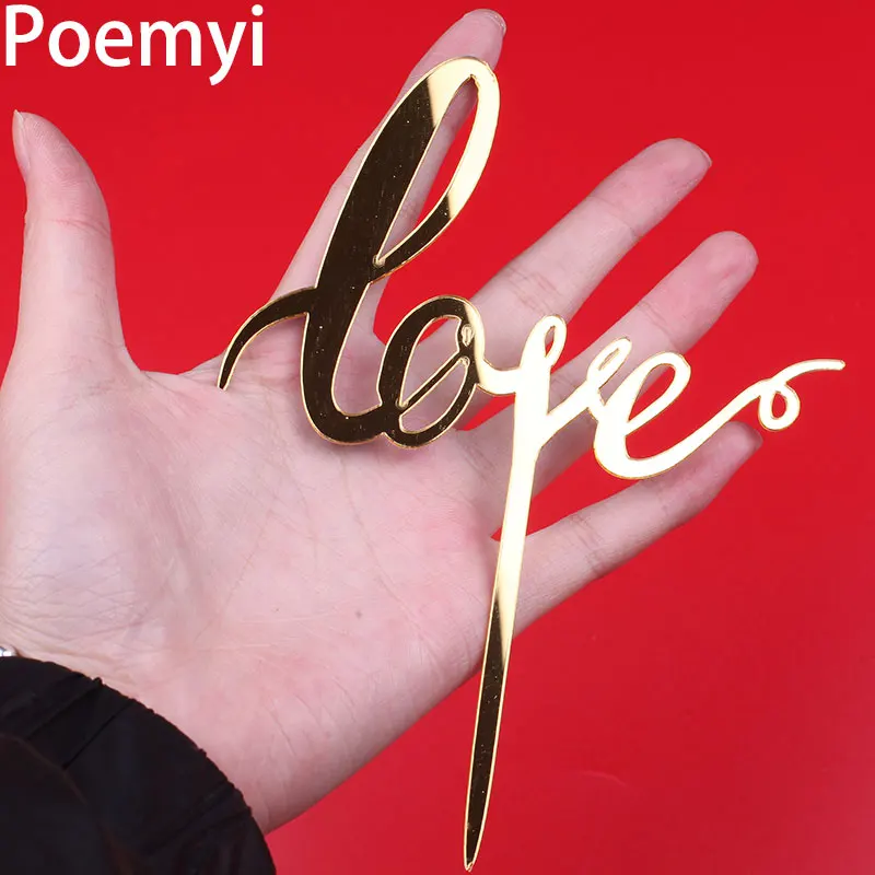 2022 New LOVE Valentine's Day Wedding Acrylic Cake Topper Gold Red Heart Cupcake Topper for Anniversary Happy Cake Decorations
2022 New LOVE Valentine's Day Wedding Acrylic Cake Topper Gold Red Heart Cupcake Topper for Anniversary Happy Cake Decorations