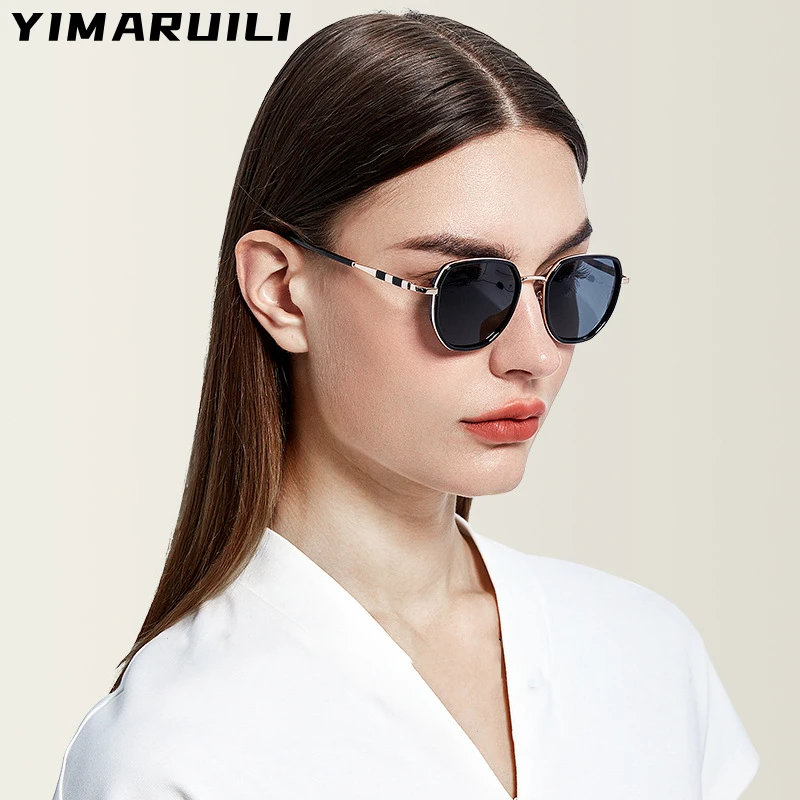 YIMARUILI Retro Fashion Polarized Sunglasses Women's Optical Prescription Gradient Polygonal Small Sunglass Frame TR-ZC117
YIMARUILI Retro Fashion Polarized Sunglasses Women's Optical Prescription Gradient Polygonal Small Sunglass Frame TR-ZC117
