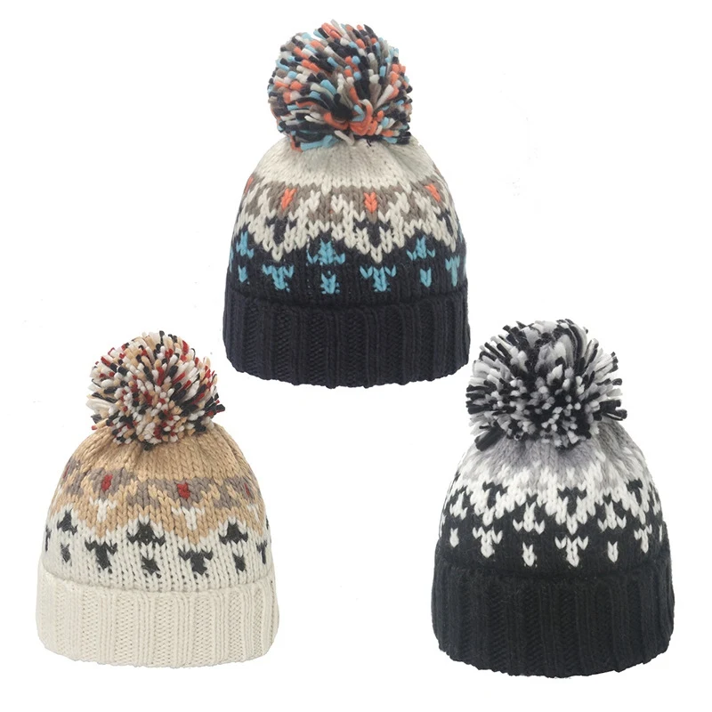 Stripe Thickening Outdoor Keep Warm Pompom Hat Fur Ball Autumn Winter Women Cold Protection Beanie Knitted Hat
Stripe Thickening Outdoor Keep Warm Pompom Hat Fur Ball Autumn Winter Women Cold Protection Beanie Knitted Hat