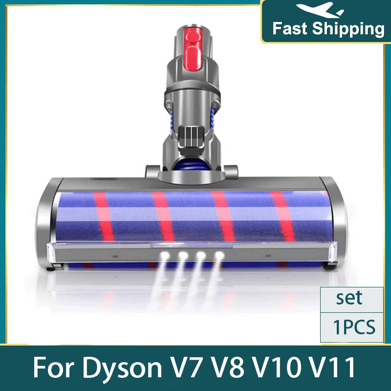 Моторизованная насадка для щетки для пола, инструмент для пылесоса Dyson V8 V7 V10 V11, мягкая подметальная щетка, роликовая головка, замена щетки для пола
Моторизованная насадка для щетки для пола, инструмент для пылесоса Dyson V8 V7 V10 V11, мягкая подметальная щетка, роликовая головка, замена щетки для пола