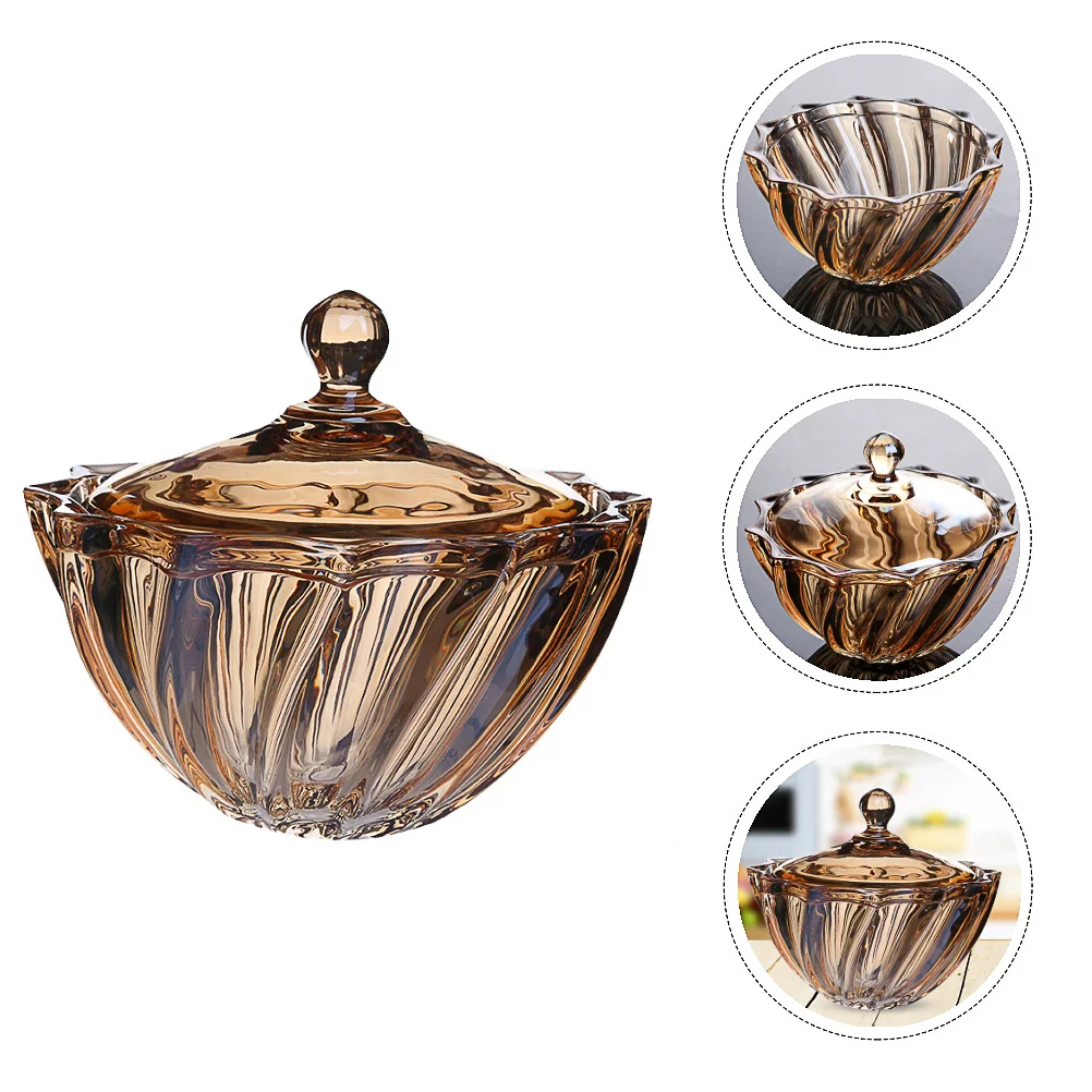 Candy Glass Jar Storagejars Buffet Dish Lids Bottle Foodcanisters Lid Crystal Covered Wedding Jewelry Display Fruit Serving
Candy Glass Jar Storagejars Buffet Dish Lids Bottle Foodcanisters Lid Crystal Covered Wedding Jewelry Display Fruit Serving