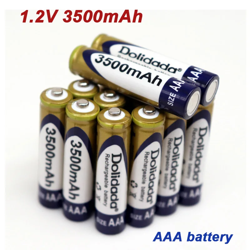 New hot selling AAAbattery1.2V3500mAh nickel metal hydride rechargeable AAA battery,for CD/MP3 players,remote controlled shavers
New hot selling AAAbattery1.2V3500mAh nickel metal hydride rechargeable AAA battery,for CD/MP3 players,remote controlled shavers