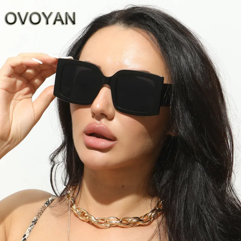 OVOYAN 2023 Oversized Square Sunglasses Women New Leopard Glasses for Women/Men Vintage Luxury Eyewear Lents De Sol Mujer UV400
OVOYAN 2023 Oversized Square Sunglasses Women New Leopard Glasses for Women/Men Vintage Luxury Eyewear Lents De Sol Mujer UV400