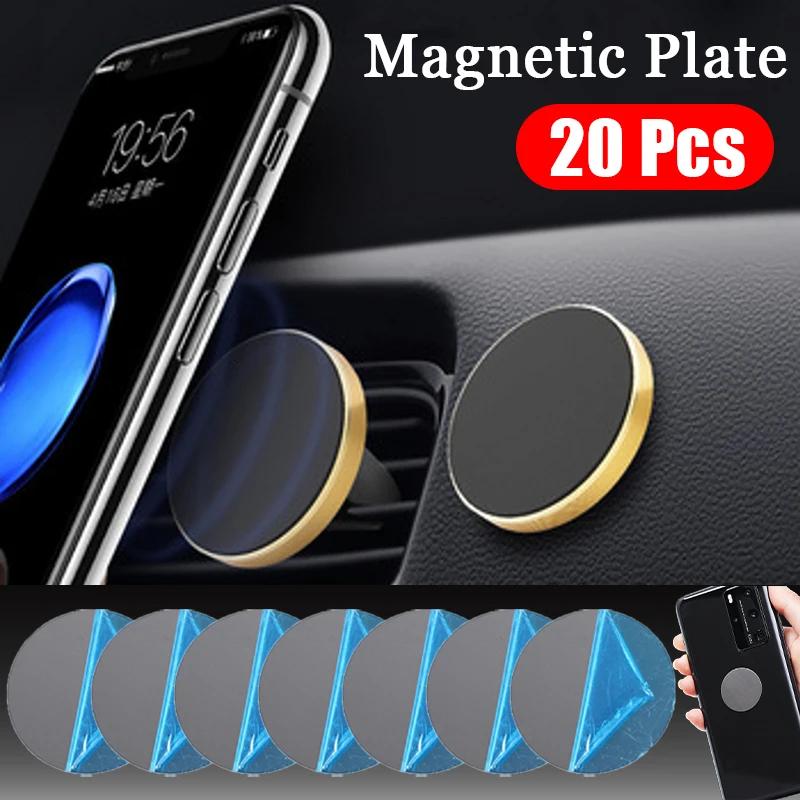 20Pcs Magnetic Metal Plate Universal Iron Sheet Sticker Stand For Magnetic Car Phone Holder Mobile Phone Magnet Holder Mount
20Pcs Magnetic Metal Plate Universal Iron Sheet Sticker Stand For Magnetic Car Phone Holder Mobile Phone Magnet Holder Mount