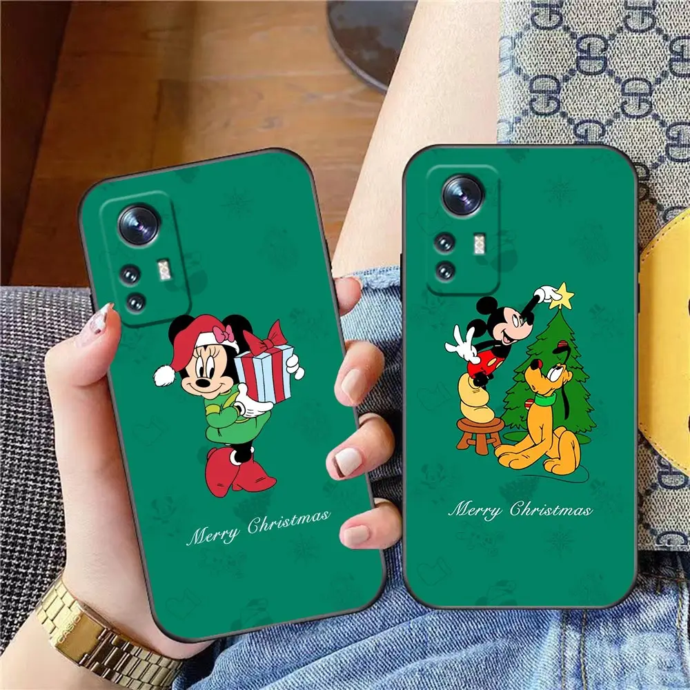 Christmas Mickey Minnie Cover Phone Case For Xiaomi 11 11X 11T 12 12X Poco F1 X3 M3 F3 GT M4 X4 NFC Pro Lite 5G NE Carcasa Case
Christmas Mickey Minnie Cover Phone Case For Xiaomi 11 11X 11T 12 12X Poco F1 X3 M3 F3 GT M4 X4 NFC Pro Lite 5G NE Carcasa Case