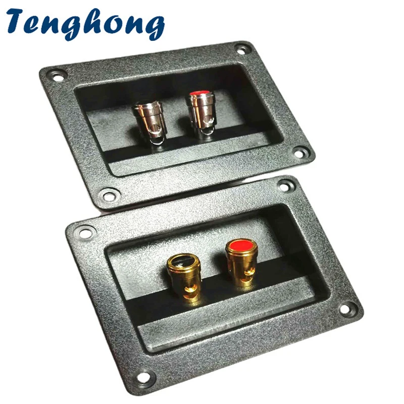 Tenghong 2pcs OK Speaker Two-Position Junction Box Push-Type Terminal With ABS New Material Speaker Rear Junction Box 92MM
Tenghong 2pcs OK Speaker Two-Position Junction Box Push-Type Terminal With ABS New Material Speaker Rear Junction Box 92MM