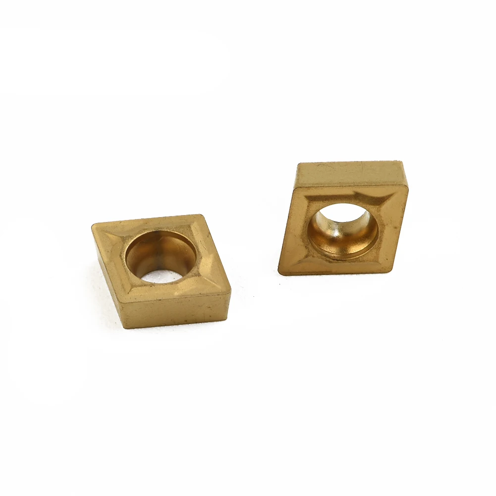 10pcs CCMT060204-HM YBC251 Lathe CNC Carbide Inserts Insert For Turning Tool 10*Inserts 6 * 6 * 2.5mm Gold Turning Tool
10pcs CCMT060204-HM YBC251 Lathe CNC Carbide Inserts Insert For Turning Tool 10*Inserts 6 * 6 * 2.5mm Gold Turning Tool