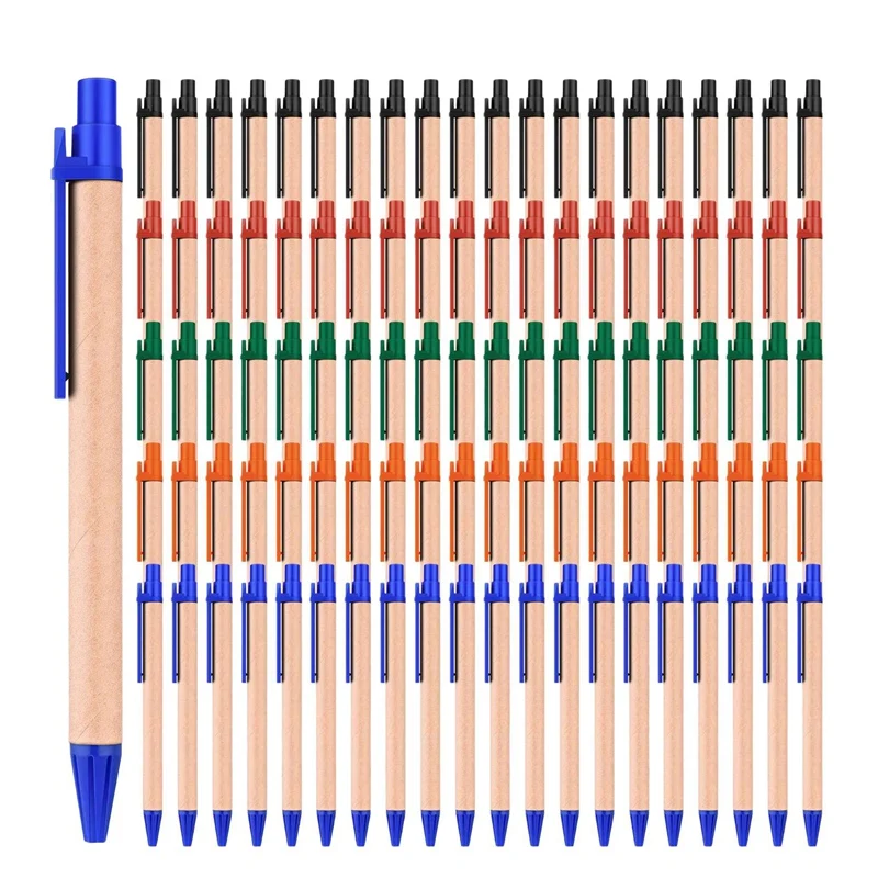 100 Pcs Eco-Friendly Ballpoint Pens 0.7 MM Medium Point Retractable Ballpoint Pens For School Office Home Writing
100 Pcs Eco-Friendly Ballpoint Pens 0.7 MM Medium Point Retractable Ballpoint Pens For School Office Home Writing