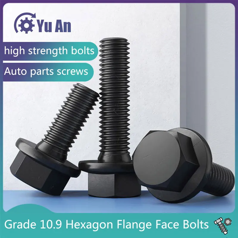 Outer Hexagonal Flange Bolts Increase Cap Screw Flange Screws Auto Parts Screws M5 M6 M8 10PCS
Outer Hexagonal Flange Bolts Increase Cap Screw Flange Screws Auto Parts Screws M5 M6 M8 10PCS
