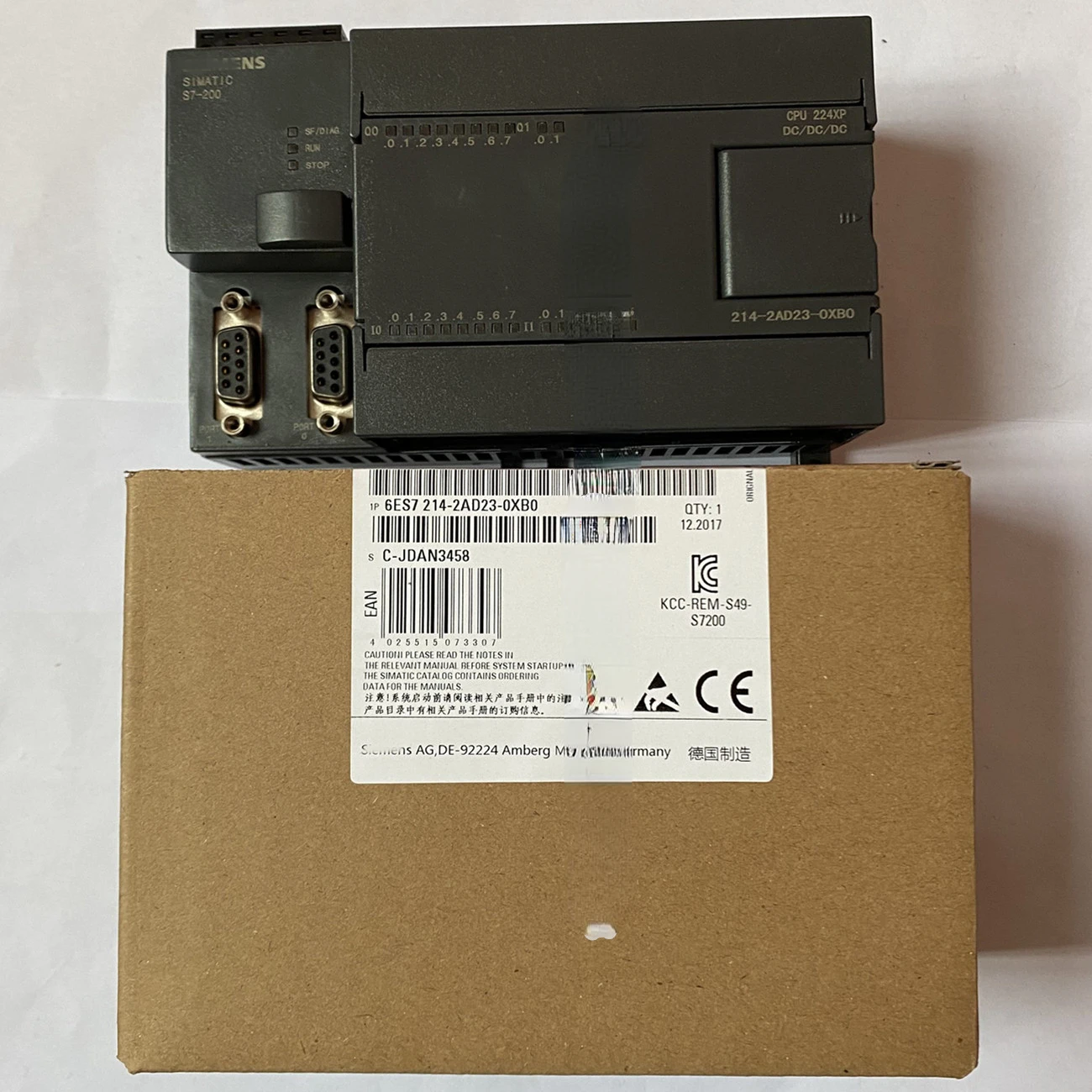 orignal 6ES7214-2AD23-0XB0 6ES7 214-2AD23-0XB0 S7-200 Series CPU 224XP Compact unit
orignal 6ES7214-2AD23-0XB0 6ES7 214-2AD23-0XB0 S7-200 Series CPU 224XP Compact unit