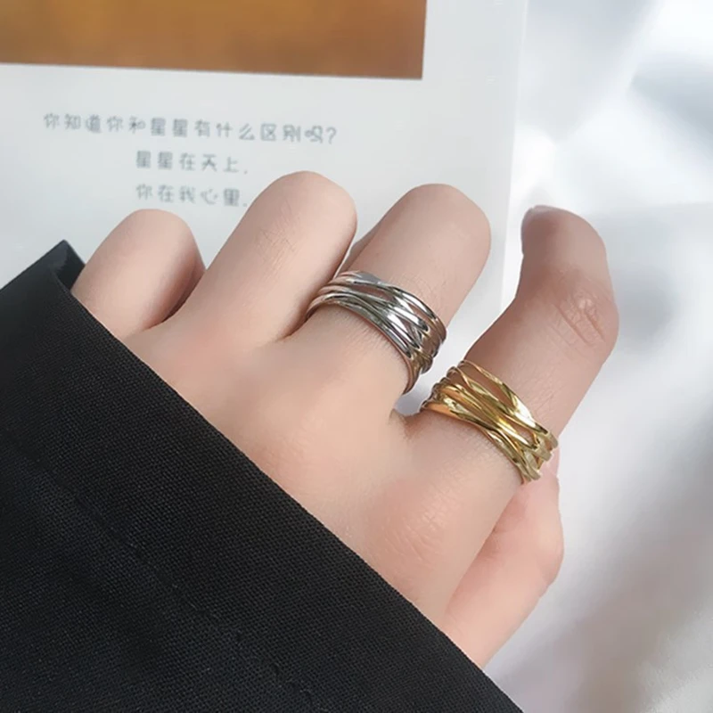 Punk Irregular Hollow Rings For Women Men Vintage Personality Chunky Geometric Matching Ring Creative Lava Open Rings Jewelry
Punk Irregular Hollow Rings For Women Men Vintage Personality Chunky Geometric Matching Ring Creative Lava Open Rings Jewelry
