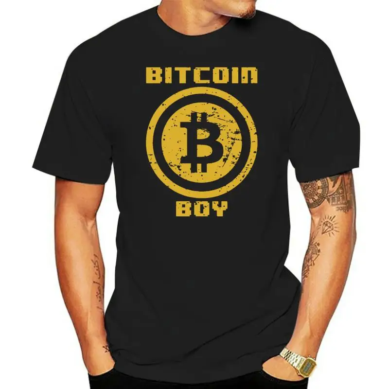 Bitcoin Boy Bitcoin Logo Distressed Digital Currency T-Shirt Cotton Adult T Shirts Summer Tops Tees Fitted Unique
Bitcoin Boy Bitcoin Logo Distressed Digital Currency T-Shirt Cotton Adult T Shirts Summer Tops Tees Fitted Unique