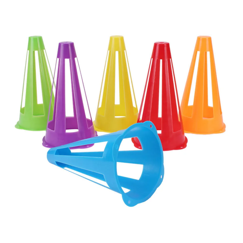 6Pcs Sports Hollowed Wind-proof Training Stackable Cones Roller Skating Markers for Outdoor Soccer Sports
6Pcs Sports Hollowed Wind-proof Training Stackable Cones Roller Skating Markers for Outdoor Soccer Sports