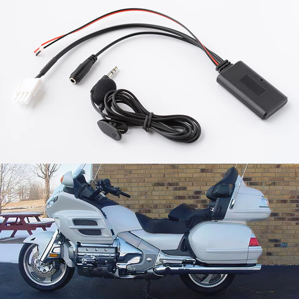 High Quality 5-12V 3 Pin AUX Audio Cable Adaptor Bluetooth For Honda Gold Wing GL1800 Motorcycle Bluetooth Tool Accessories
High Quality 5-12V 3 Pin AUX Audio Cable Adaptor Bluetooth For Honda Gold Wing GL1800 Motorcycle Bluetooth Tool Accessories