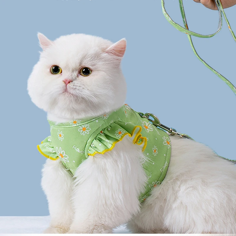 Luxury Cat Harness Vest Adjustable Collars Pet Accessories Lead Dog Chest Strap Harness for Cats Breathable Vest Rope Collar
Luxury Cat Harness Vest Adjustable Collars Pet Accessories Lead Dog Chest Strap Harness for Cats Breathable Vest Rope Collar