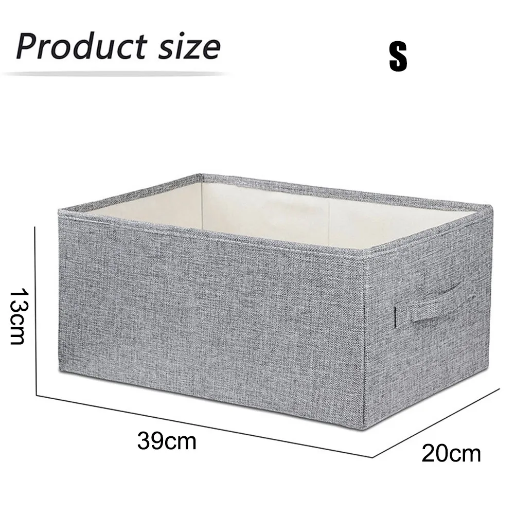 Fabric Cotton Linen Storage Box Clothing Container Wardrobe Home Organizer For Cosmetics Desk Case Basket Bedroom Home Decor
Fabric Cotton Linen Storage Box Clothing Container Wardrobe Home Organizer For Cosmetics Desk Case Basket Bedroom Home Decor