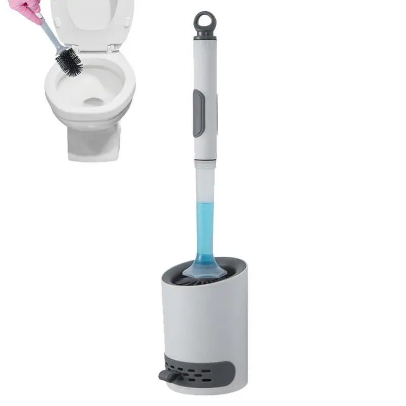 Toilet Brush Refillable Handle Liquid Dispenser Toilet Bowl Cleaner Brush Household Wall Mount Refill Toilet Brush Cleaning Kit
Toilet Brush Refillable Handle Liquid Dispenser Toilet Bowl Cleaner Brush Household Wall Mount Refill Toilet Brush Cleaning Kit