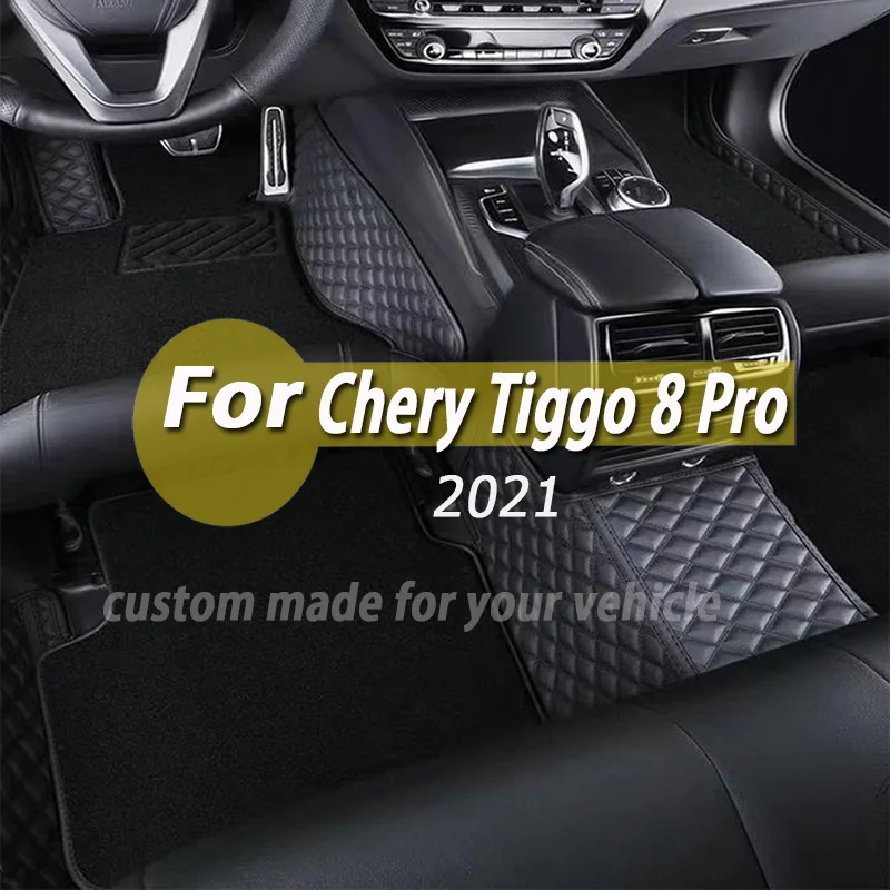 100% Fit Custom Made Leather Car Floor Mats For Chery Tiggo 8 Pro 2021 Carpets Rugs Foot Pads Accessories
100% Fit Custom Made Leather Car Floor Mats For Chery Tiggo 8 Pro 2021 Carpets Rugs Foot Pads Accessories