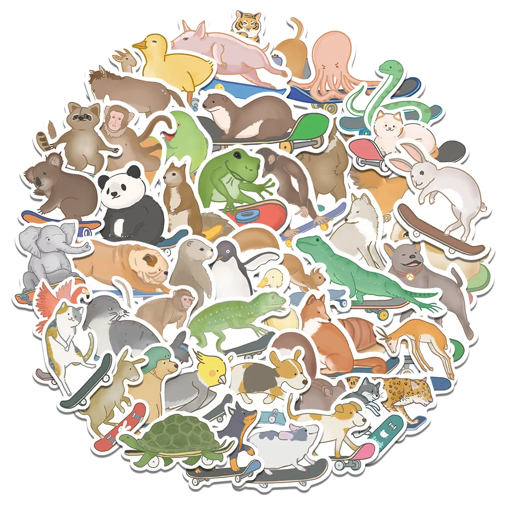 10/30/50Pcs Retro Cartoon Animal Stickers for Kids Phone Scrapbooking Travel Laptop Bike Car Cute Sticker Decal Children's Toy
10/30/50Pcs Retro Cartoon Animal Stickers for Kids Phone Scrapbooking Travel Laptop Bike Car Cute Sticker Decal Children's Toy