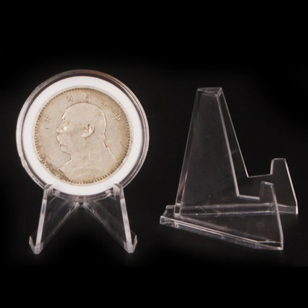 10PCS Acrylic Display Stand Mini Coin Display Holder Transparent Triangle Holder Challenge Coins Capsule Badge Display Racks
10PCS Acrylic Display Stand Mini Coin Display Holder Transparent Triangle Holder Challenge Coins Capsule Badge Display Racks