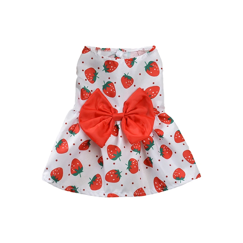 Thin Summer Pet Dog Princess Dress Floral Skirts For Small Medium Dogs Cute Cat Bownot Wedding Dresses Sweet Pet Clothes
Thin Summer Pet Dog Princess Dress Floral Skirts For Small Medium Dogs Cute Cat Bownot Wedding Dresses Sweet Pet Clothes