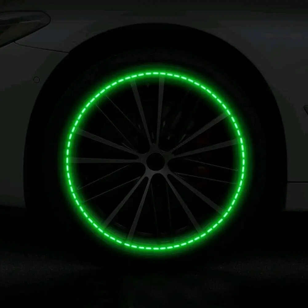 5Pcs 60x0.5CM Reflective Stickers Luminous Strips DIY Motorcycle Car Wheel Tire Stickers Reflective Rim Tape Dashed Line Sticker
5Pcs 60x0.5CM Reflective Stickers Luminous Strips DIY Motorcycle Car Wheel Tire Stickers Reflective Rim Tape Dashed Line Sticker