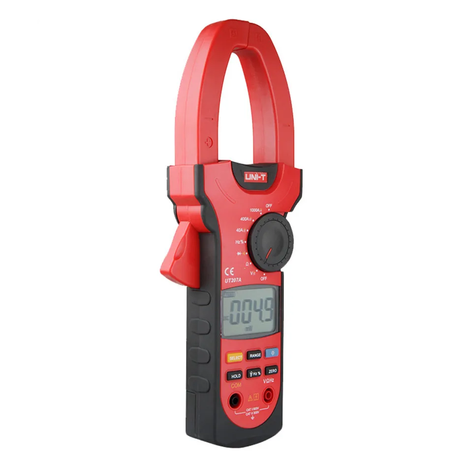 UNI-T UT207A 1000A Professional Digital Clamp Meters Frequency Measure Multimeters Auto Range Capactance Resistance
UNI-T UT207A 1000A Professional Digital Clamp Meters Frequency Measure Multimeters Auto Range Capactance Resistance