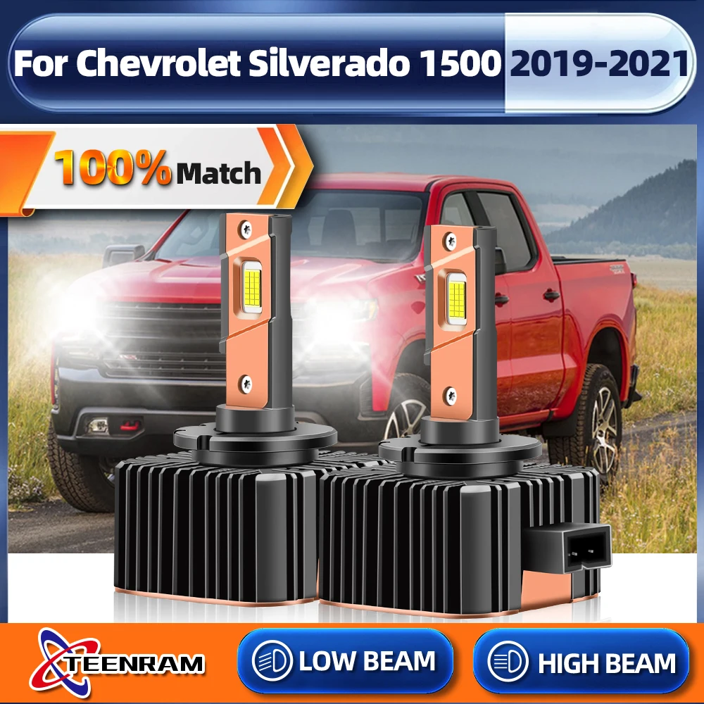 D3S Canbus Led Headlight Bulbs LED Car Lights 6000K 360W 60000LM Auto Headlamps For Chevy Silverado 1500 2019 2020 2021
D3S Canbus Led Headlight Bulbs LED Car Lights 6000K 360W 60000LM Auto Headlamps For Chevy Silverado 1500 2019 2020 2021