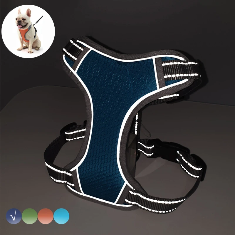 Reflective Dog Harness Adjustable Nylon Pet Harness for Small Large Dogs Outdoor Walking Breathable Pet Vest Dog Accessories
Reflective Dog Harness Adjustable Nylon Pet Harness for Small Large Dogs Outdoor Walking Breathable Pet Vest Dog Accessories