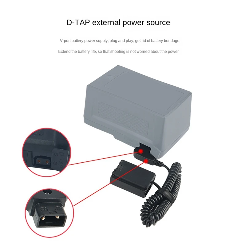 RISE-D-TAP-FZ100 External Power Adapter For Sony A7C A7R4 A7R3 A7M3 ILCE-9 A9 FZ100
RISE-D-TAP-FZ100 External Power Adapter For Sony A7C A7R4 A7R3 A7M3 ILCE-9 A9 FZ100