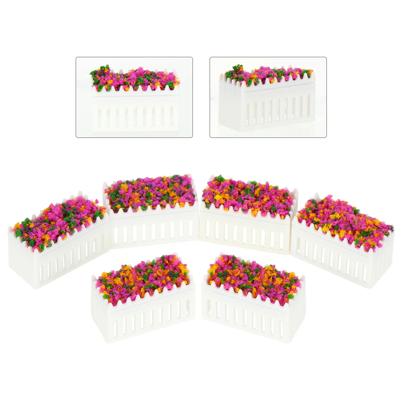 6pcs Resin Vivid Miniature Succulent Plants for Micro Landscape Dollhouse Fairy Garden
6pcs Resin Vivid Miniature Succulent Plants for Micro Landscape Dollhouse Fairy Garden