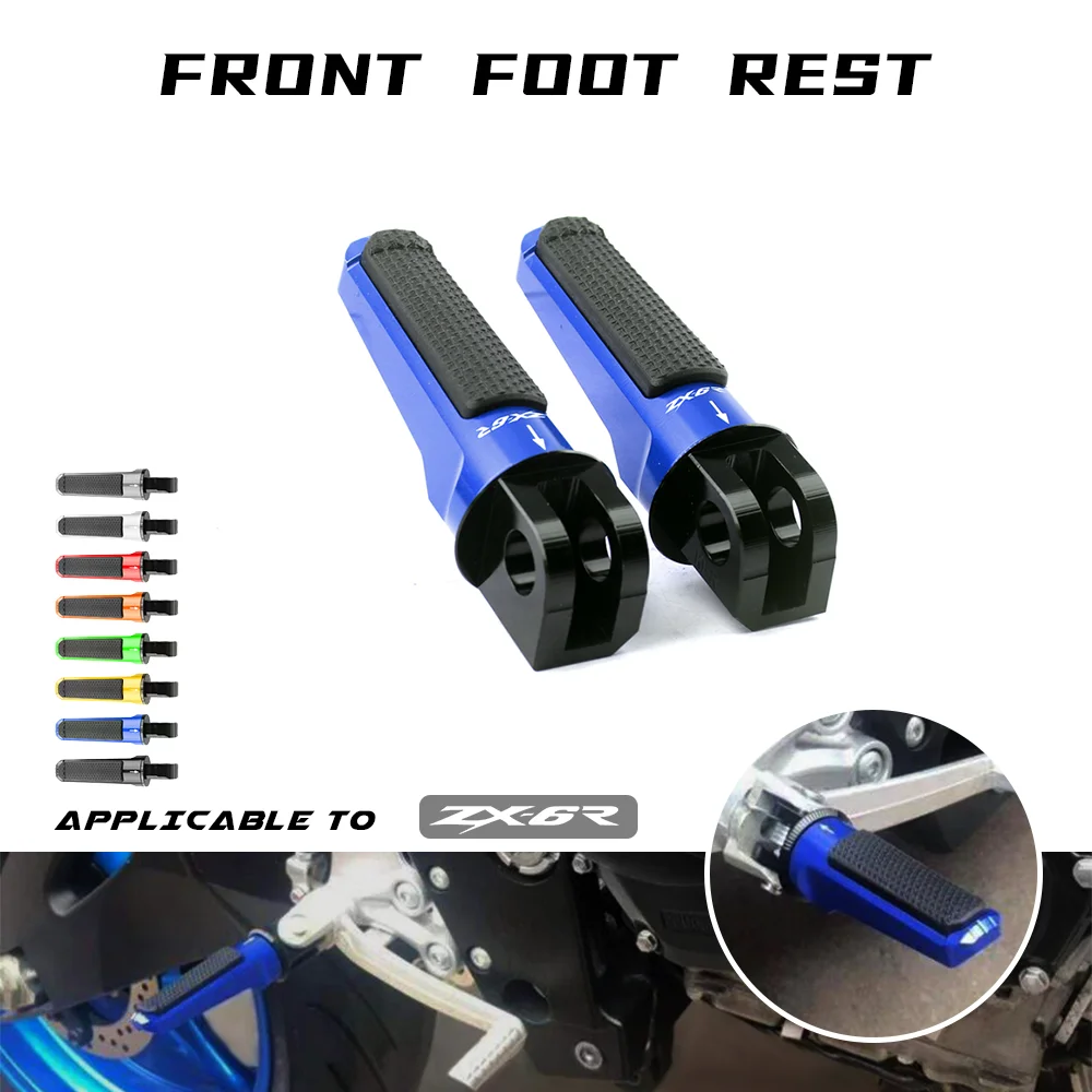 For KAWASAKI ZX6R NINJA ZX-6R 636 Motorcycle Accesstories CNC Aluminum Rear Foot Pegs Footrest Passenger Footpegs
For KAWASAKI ZX6R NINJA ZX-6R 636 Motorcycle Accesstories CNC Aluminum Rear Foot Pegs Footrest Passenger Footpegs
