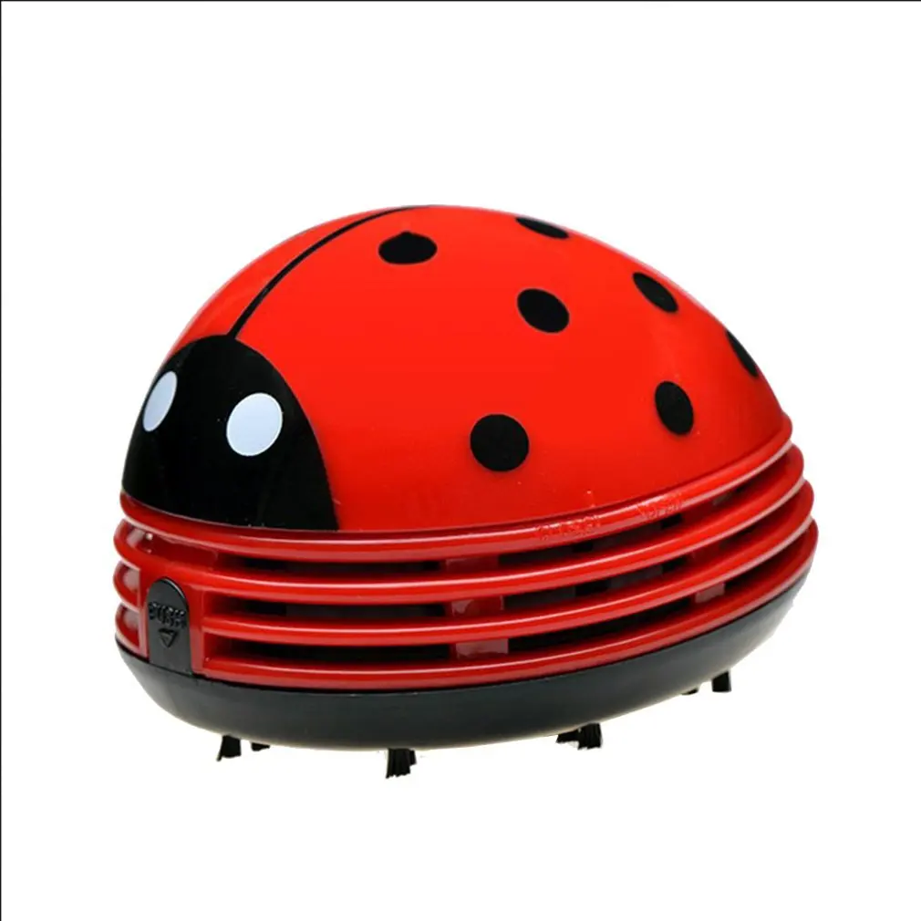 Mini Cute Ladybug Desktop Vacuum Cleaner Dust Collector for Home Office Table Cleaning Brush Mini Size ABS
Mini Cute Ladybug Desktop Vacuum Cleaner Dust Collector for Home Office Table Cleaning Brush Mini Size ABS