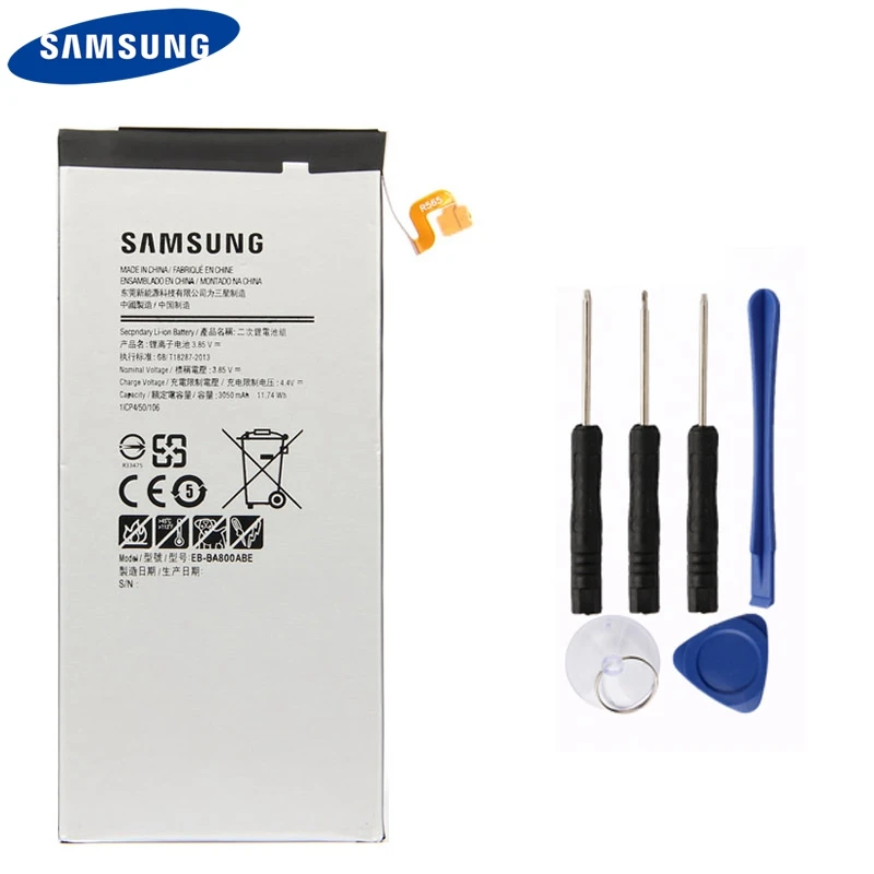 Original Replacement Phone Battery EB-BA800ABE For Samsung GALAXY A8 A8000 A800F A800S A800YZ Authentic Rechargeable Battery
Original Replacement Phone Battery EB-BA800ABE For Samsung GALAXY A8 A8000 A800F A800S A800YZ Authentic Rechargeable Battery