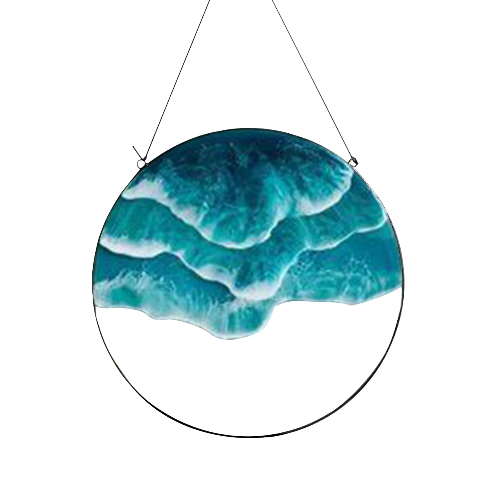 Oceans Wall Hangings Tropical Acrylic Artwork Decor Ocean Themed Hangings Wall Art 9.84*9.84in Round Wall Art for Indoor Outdoor 
Oceans Wall Hangings Tropical Acrylic Artwork Decor Ocean Themed Hangings Wall Art 9.84*9.84in Round Wall Art for Indoor Outdoor