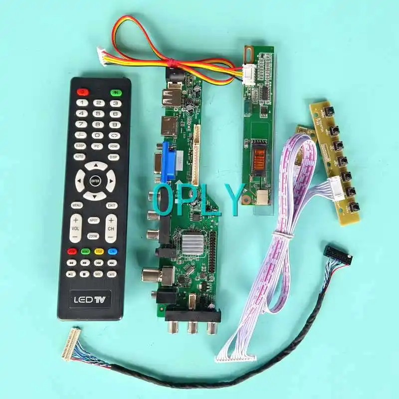 Плата контроллера цифрового монитора DVB для HT12X13 HT12X14 HT12X21 1-CCFL Kit LVDS 20 Pin 12,1 "HDMI-совместимый VGA AV RF 1024*768
Плата контроллера цифрового монитора DVB для HT12X13 HT12X14 HT12X21 1-CCFL Kit LVDS 20 Pin 12,1 "HDMI-совместимый VGA AV RF 1024*768