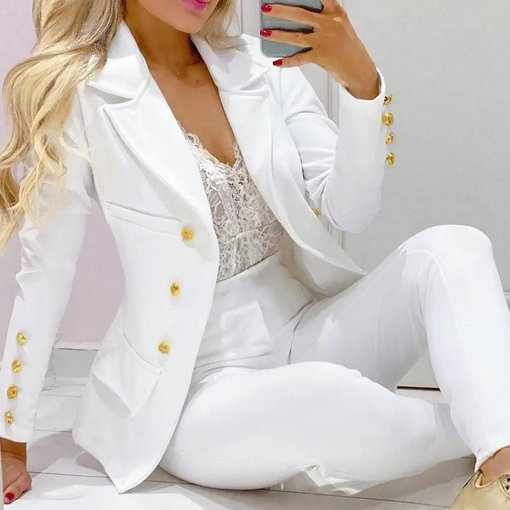 Two-Piece Set Skin-friendly Slim Cardigan Lady Business Two-Piece Set for Daily Wear
Two-Piece Set Skin-friendly Slim Cardigan Lady Business Two-Piece Set for Daily Wear