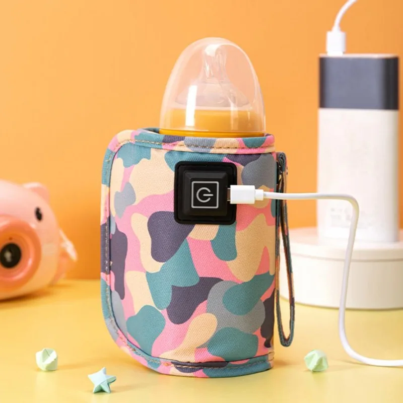 

Портативная USB подогреватель для бутылок с молоком и водой, дорожная изолированная сумка для прогулочной коляски, обогреватель Детской бутылки для кормления