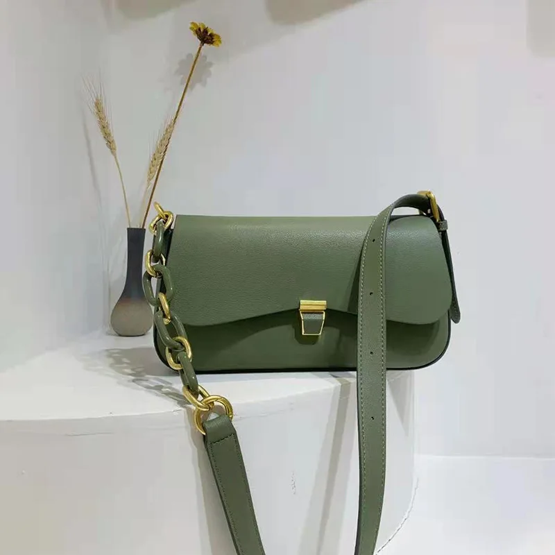 Genuine Leather Shoulder Bags for Women High Quality Flap Bag Luxury Designer Ladies Chain Messenger Bags Fashion Crossbody Bag
Genuine Leather Shoulder Bags for Women High Quality Flap Bag Luxury Designer Ladies Chain Messenger Bags Fashion Crossbody Bag