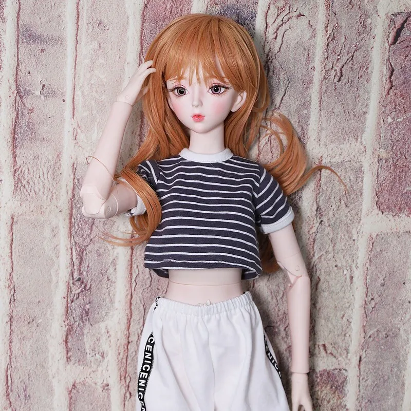 BJD Doll Fashion Clothes 1/3 Outfits High Doll Clothing Set 60cm Sport Casual Suit DIY Doll Personality Clothes Set Girl Decors
BJD Doll Fashion Clothes 1/3 Outfits High Doll Clothing Set 60cm Sport Casual Suit DIY Doll Personality Clothes Set Girl Decors