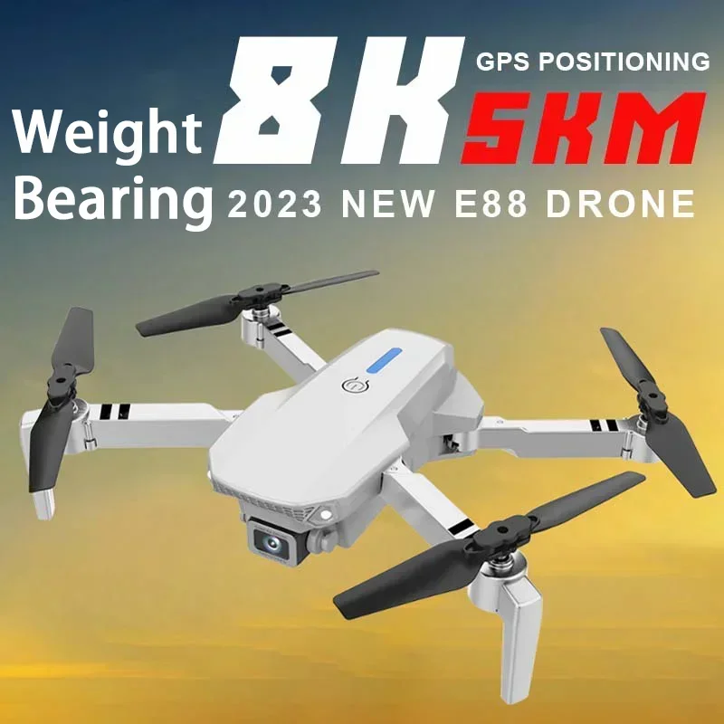 HJ E88 Pro Drone 8K Wide Angle Hight Hold Mode Foldable Arm Quadcopter 5000M WIFI FPV HD Camera Photography Mini Toy GiftToy 
HJ E88 Pro Drone 8K Wide Angle Hight Hold Mode Foldable Arm Quadcopter 5000M WIFI FPV HD Camera Photography Mini Toy GiftToy