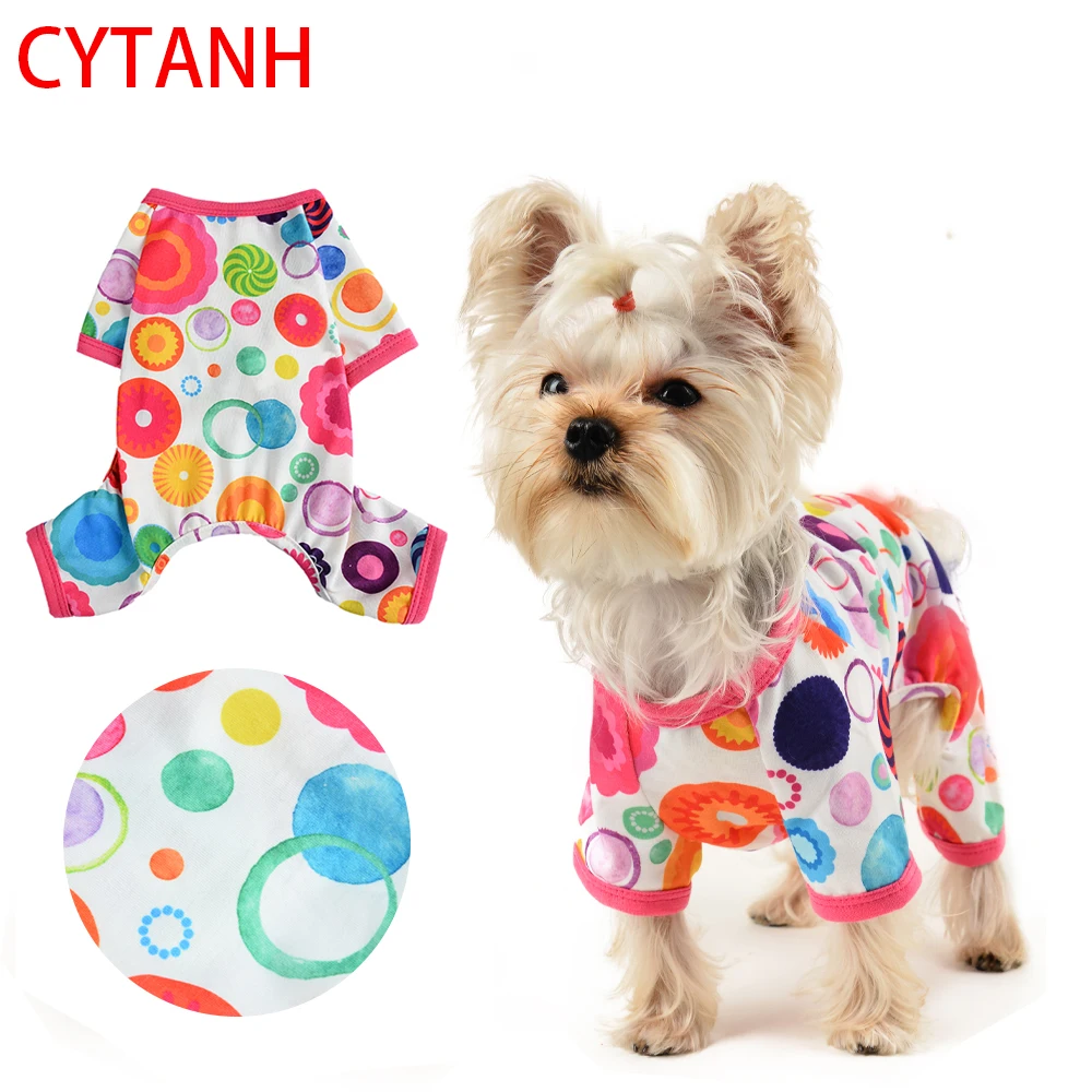 Dog Clothes Soft Breathable Cuffs Pet Restrained Small Cute Print Medium Large Pet Costume Dogs Rose Shih Tzu Kawaii Spring
Dog Clothes Soft Breathable Cuffs Pet Restrained Small Cute Print Medium Large Pet Costume Dogs Rose Shih Tzu Kawaii Spring