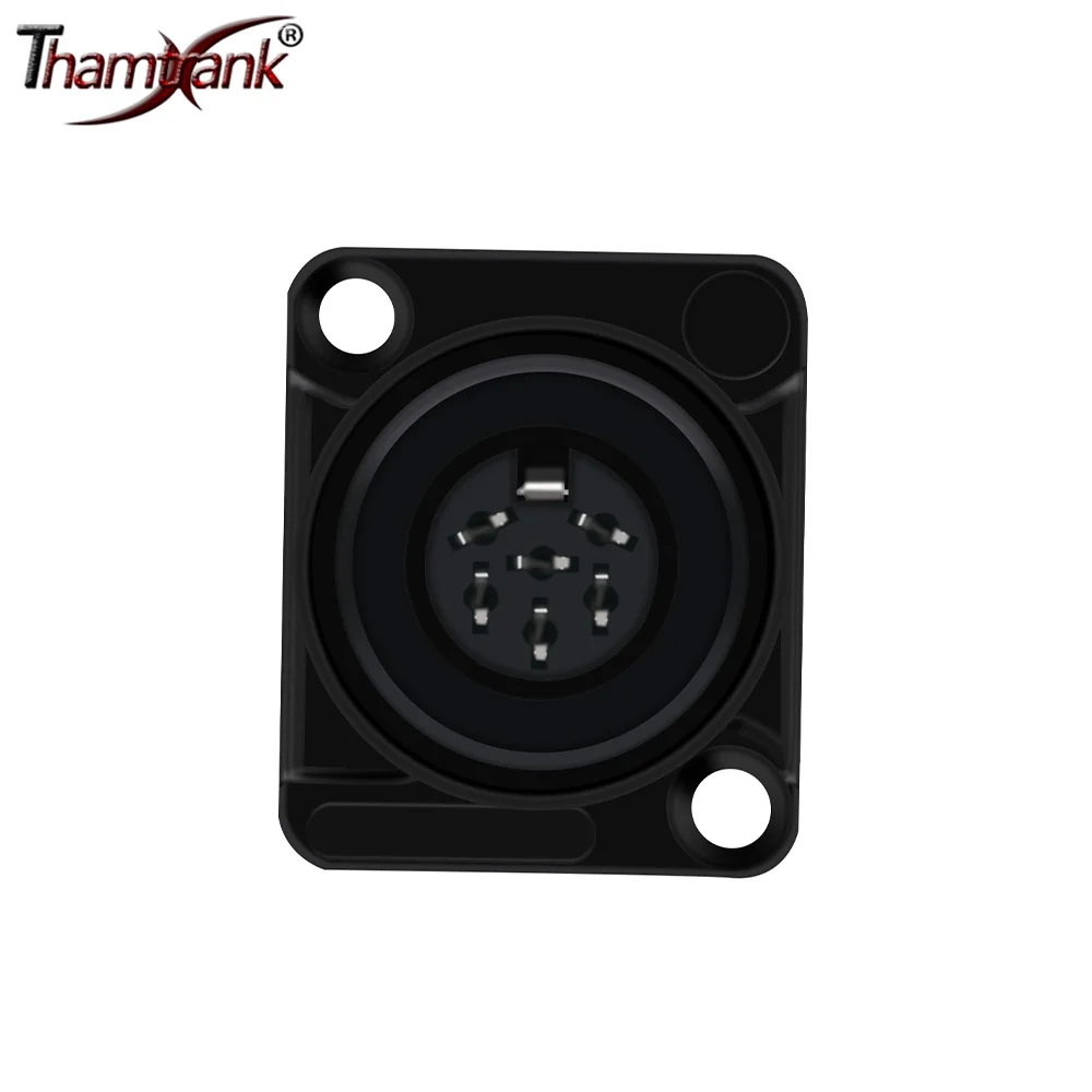 4pcs 6Pins Female DIN Plug Socket Connector Black D-Type Chassis Cable Panel Mount Soldering Plug
4pcs 6Pins Female DIN Plug Socket Connector Black D-Type Chassis Cable Panel Mount Soldering Plug