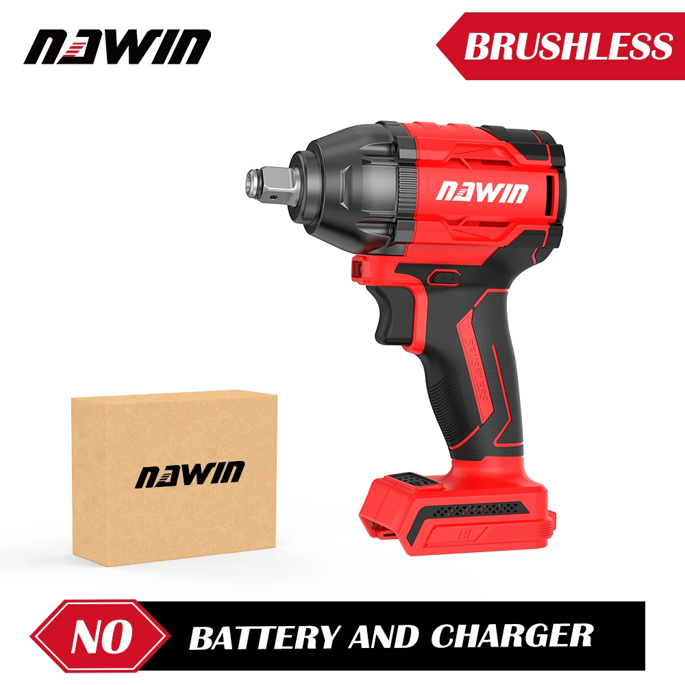 Электрический ударный гайковерт NAWIN 20В
Электрический ударный гайковерт NAWIN 20В