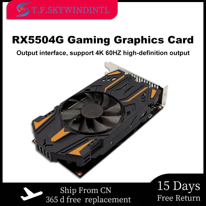 

Full New AMD GPU Radeon RX 550 Transformers 4G GDDR5 14nm Computer PC Gaming Video DP+DVI 128Bit Graphics Card RX 550 4GB