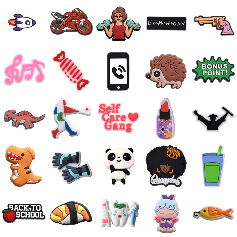 Gifts Decorations for Crocs Packs Boy Girl Para Pins Set Jeans Kids Wholesale Bulk Shoe Charms Men Women Charm Shoes Accessories
Gifts Decorations for Crocs Packs Boy Girl Para Pins Set Jeans Kids Wholesale Bulk Shoe Charms Men Women Charm Shoes Accessories