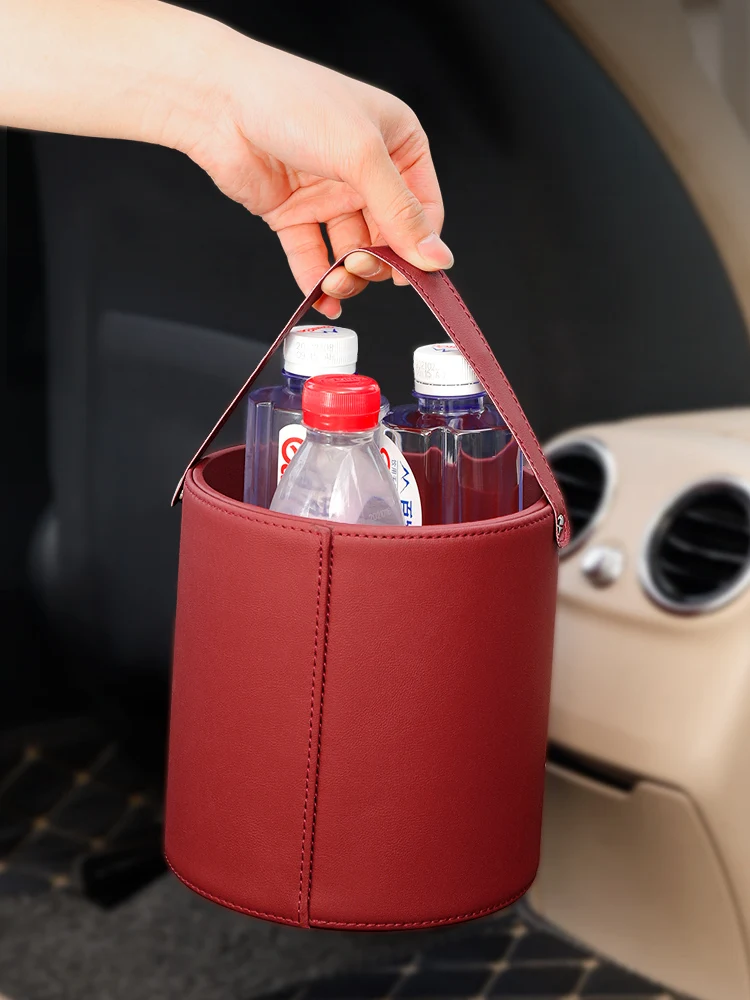 Simple Trash Can Foldable Car Trash Bag Car Trash Can Removable Leak Proof Interior Without Cover Automotive Interior Storage 
Simple Trash Can Foldable Car Trash Bag Car Trash Can Removable Leak Proof Interior Without Cover Automotive Interior Storage