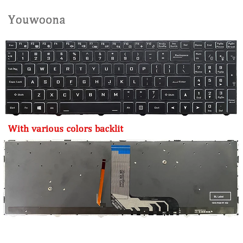 

Новая Оригинальная клавиатура для ноутбука Hasee Z7M-CT5NA G7 G8-CT7NA
